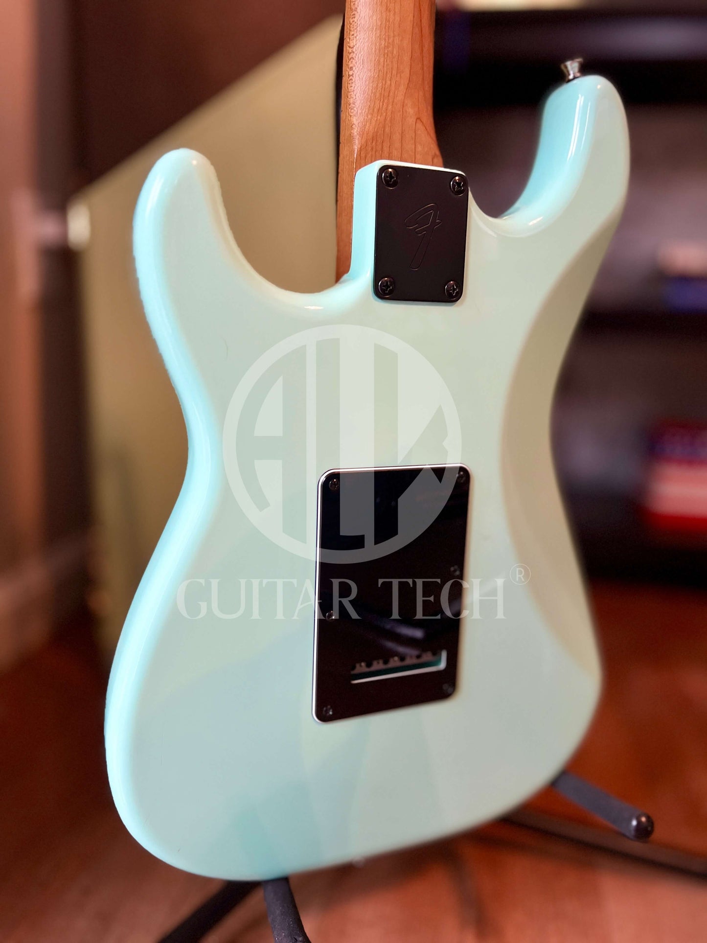 MODERN STRAT HSS STAINLESS SURF GREEN + HSC