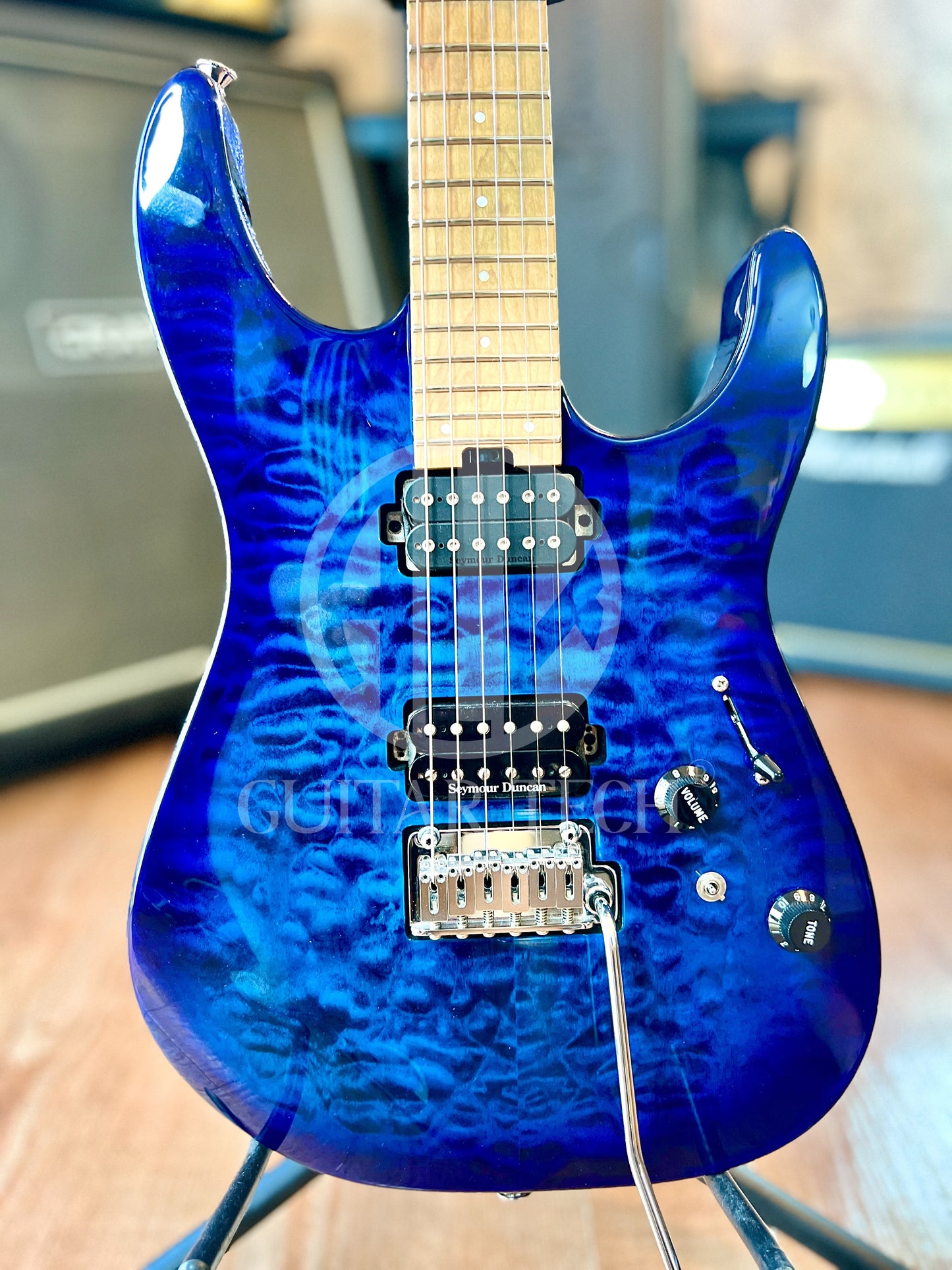 CHARVEL PRO MOD DK24 HH 2PT CHLORINE BURAT-QM + HSC