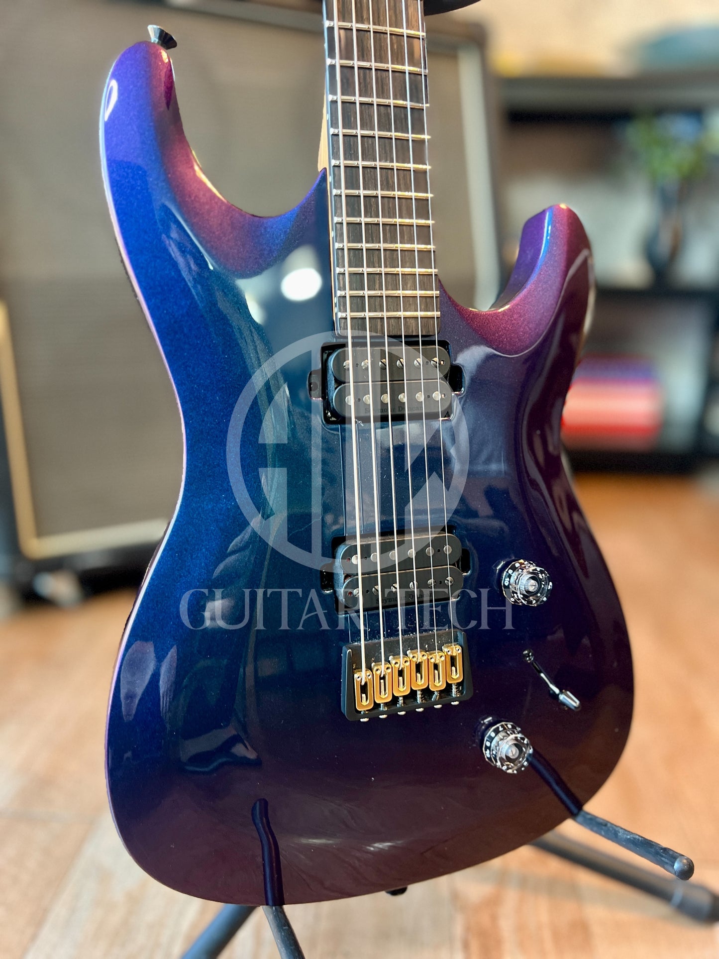 Chapman ML1 Pro Modern Baritone - Morpheus Purple Flip Gloss