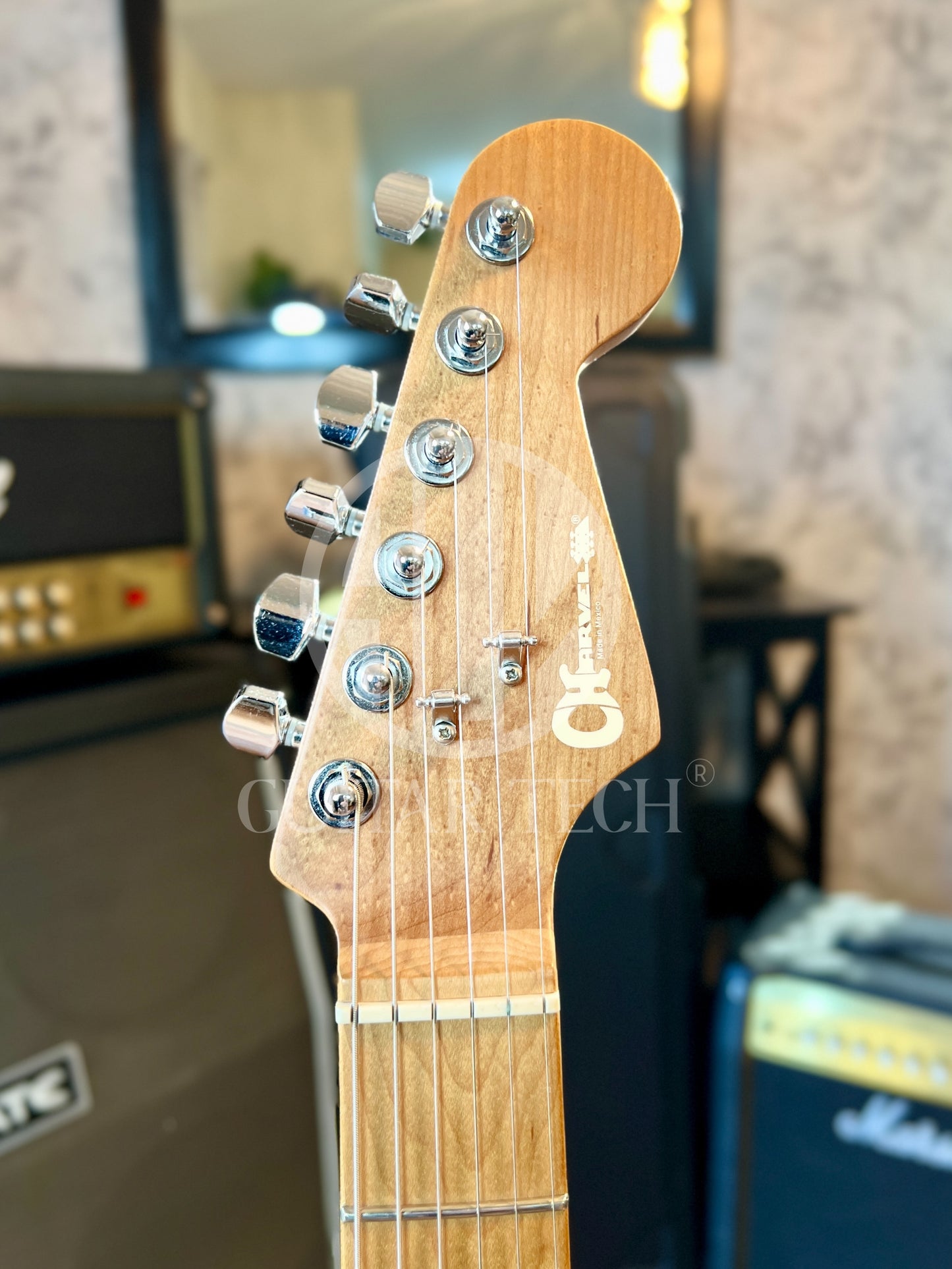 CHARVEL PRO MOD DK24 HH 2PT CHLORINE BURAT-QM + HSC