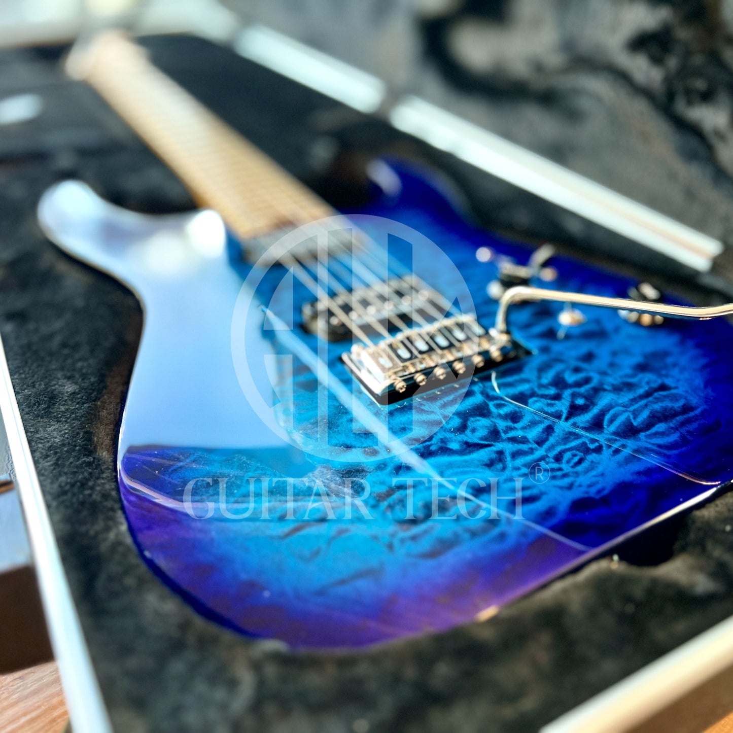 CHARVEL PRO MOD DK24 HH 2PT CHLORINE BURAT-QM + HSC