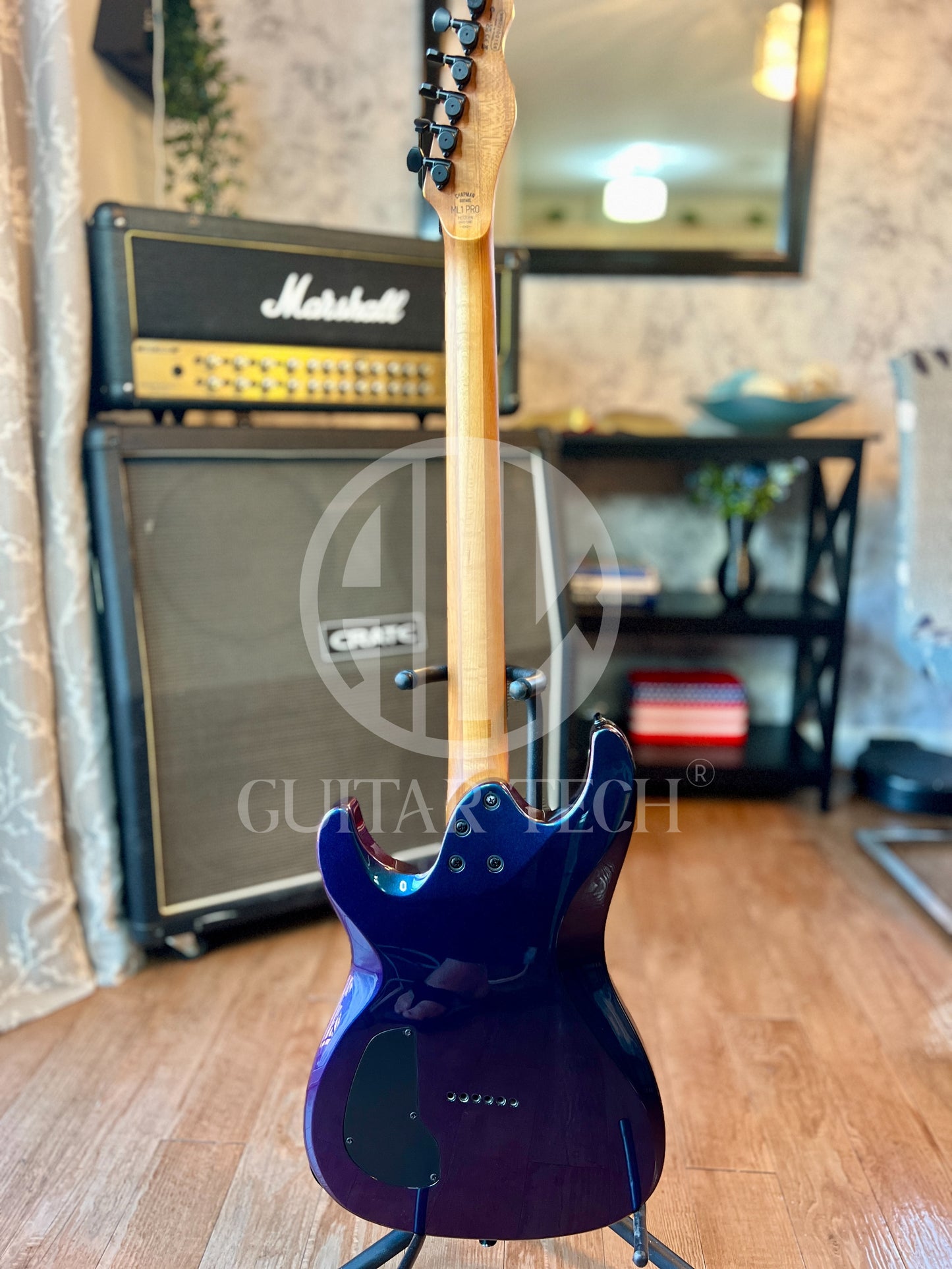 Chapman ML1 Pro Modern Baritone - Morpheus Purple Flip Gloss